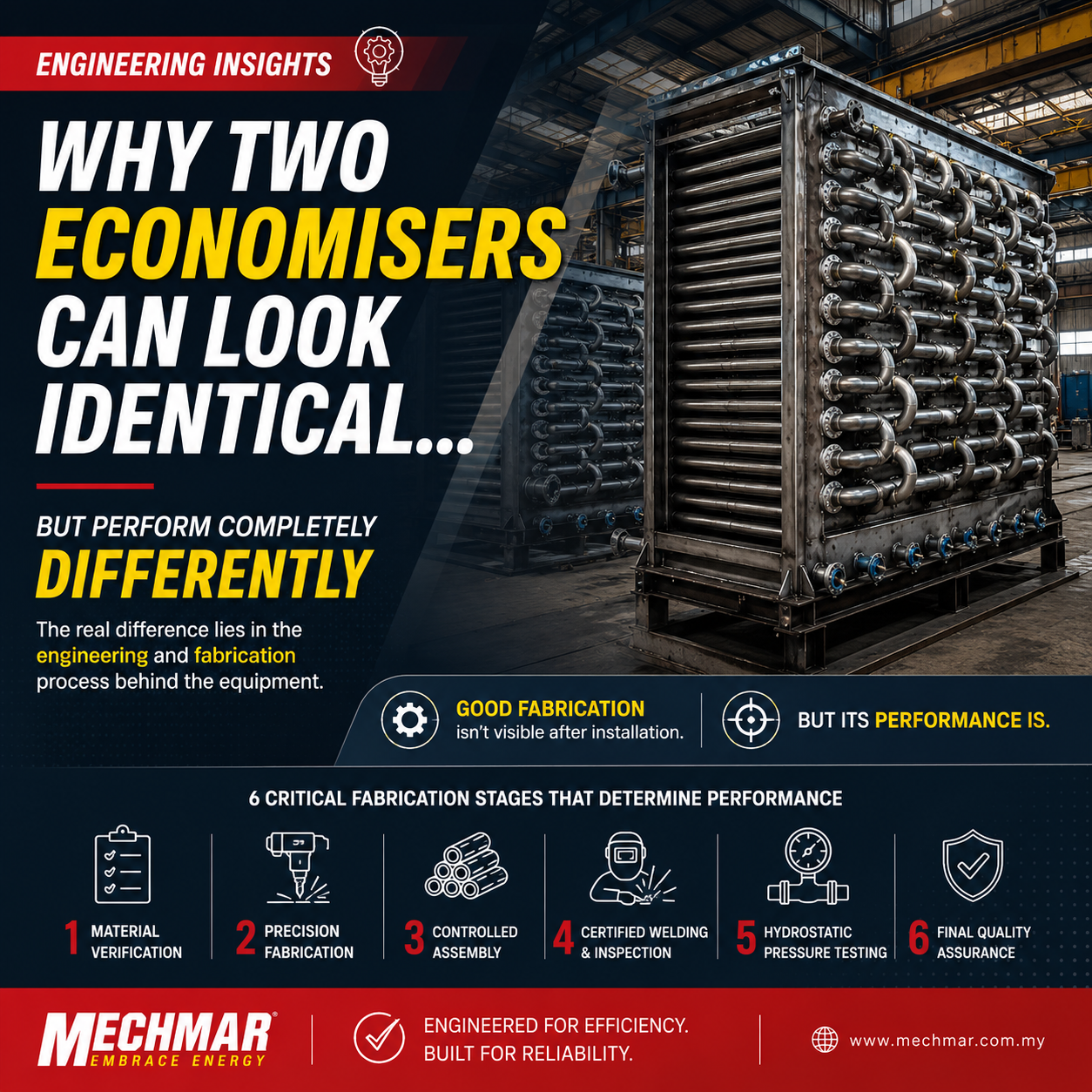 Why Two Economisers Can Look Identical but Perform Completely Differently